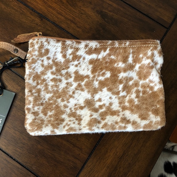 Myra Bag Handbags - Cowhide Clutch Small Wristlet